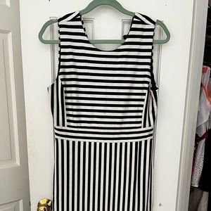 Ann Taylor striped dress size 4